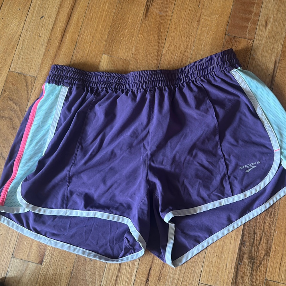 Women's Purple Running Shorts